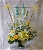 Baby Boy Clothesline Bouquet